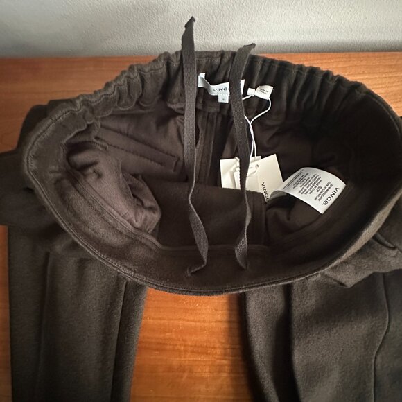 Vince dark olive green wool blend pull on pants. NWT. Size S. - Picture 6 of 7